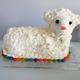 Illustration for article titled How hard can it be to make a 3D Easter lamb cake?